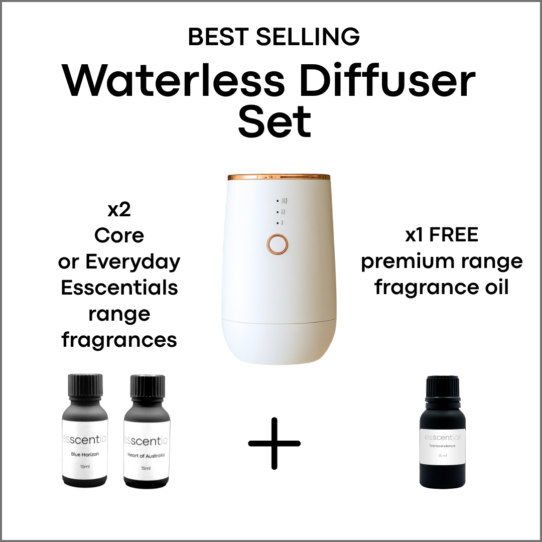 Waterless Diffuser Set (3 X FRAGRANCE OILS)